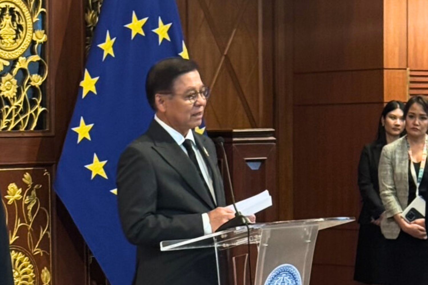 จัดเลี้ยงค็อกเทลพรีเมียม ห้องบัวแก้ว กระทรวงการต่างประเทศ