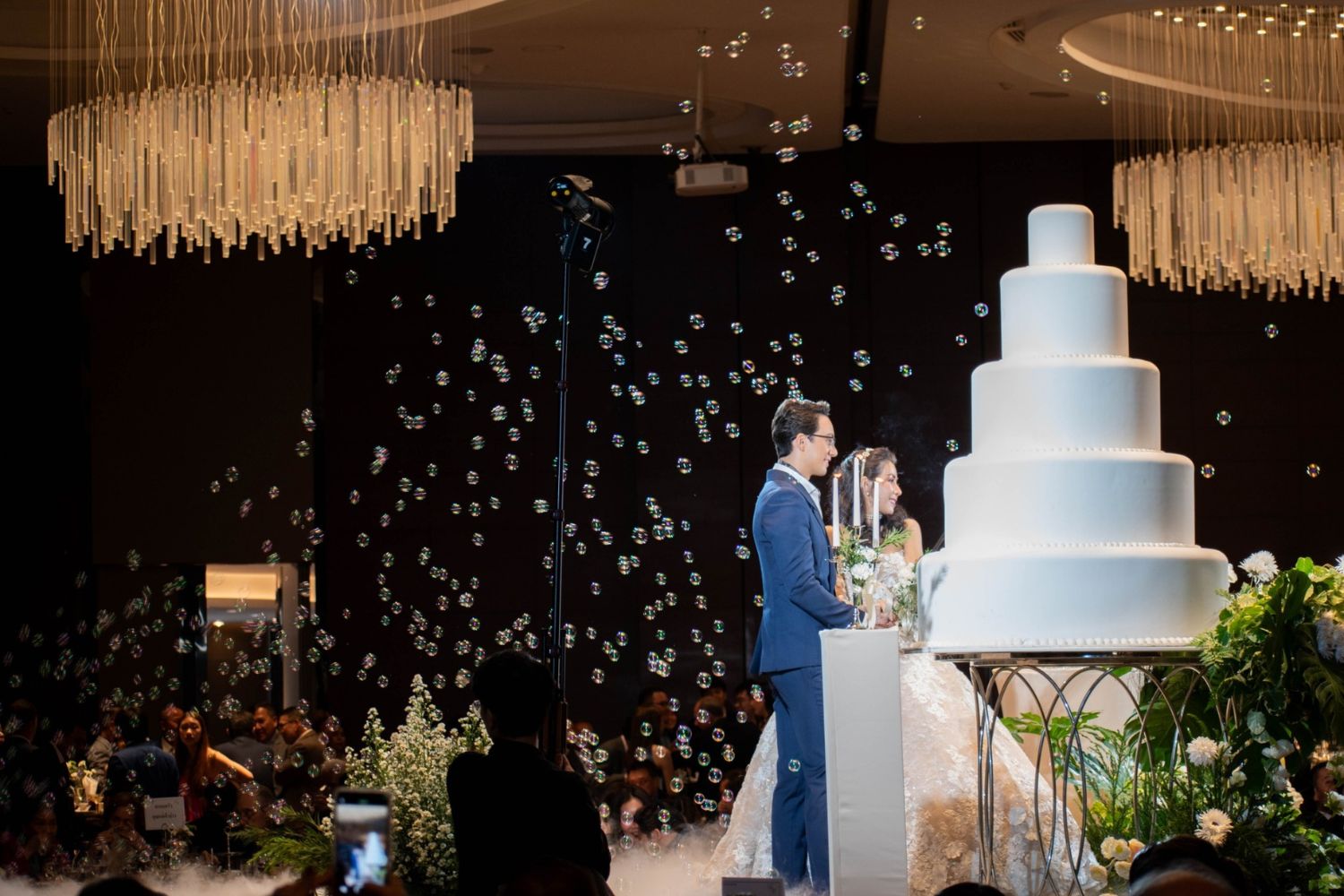 จัดเลี้ยงบุฟเฟต์องค์กร 1,200 ท่าน ณ UOB Live